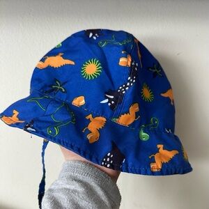 🦋Dinosaur Print Beach Hat